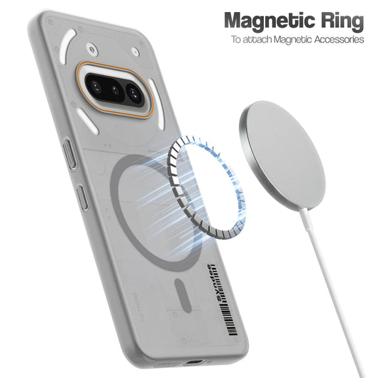 Colourful Frosted Matte With Raised Camera Protection Back Cover Case For Nothing Phone 3A 5G