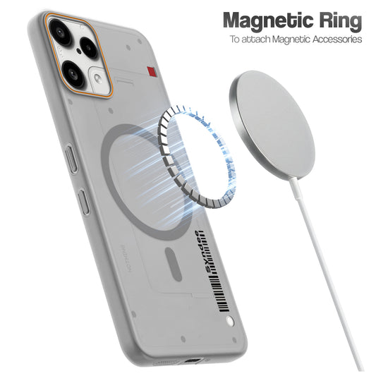 Colourful Frosted Matte With Raised Camera Protection Back Cover Case For Nothing Phone 3A Lite 5G