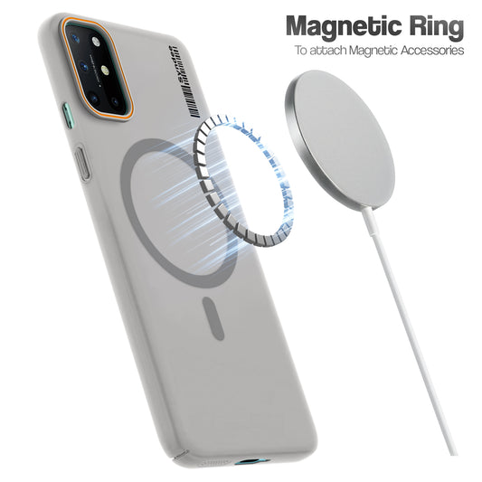 Colourful Frosted Matte With Raised Camera Protection Back Cover Case For OnePlus 8T