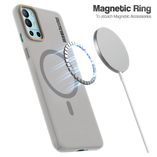 Colourful Frosted Matte With Raised Camera Protection Back Cover Case For OnePlus 9R
