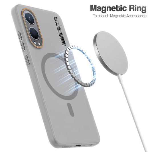 Colourful Frosted Matte With Raised Camera Protection Back Cover Case For OnePlus Nord CE 4 Lite 5G