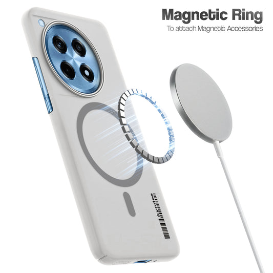 Frosted Sleek Matte With Raised Camera Protection Precise Cutouts Back Cover Case For OnePlus 12R 5G