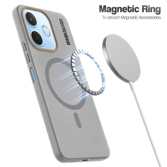 Colourful Frosted Matte With Raised Camera Protection Back Cover Case For Oppo A5 Pro 5G