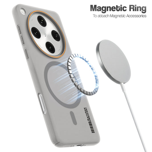 Colourful Frosted Matte Wireless Charging Support Back Cover Case for Oppo Find X8 Pro 5G With Raised Camera Protection