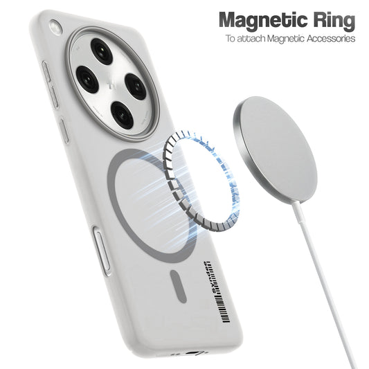 Frosted Sleek Matte Wireless Charging Support Back Cover Case for Oppo Find X8 Pro 5G With Raised Camera Protection