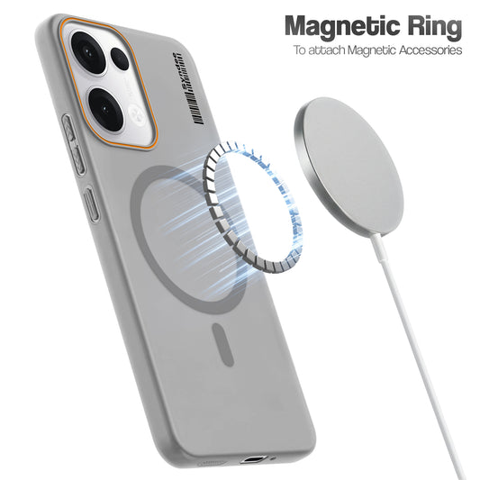 Colourful Frosted Matte With Raised Camera Protection Back Cover Case For Oppo Reno 13 5G