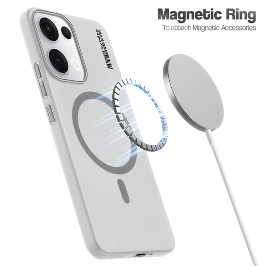 Frosted Sleek Matte With Raised Camera Protection Back Cover Case For Oppo Reno 13 5G