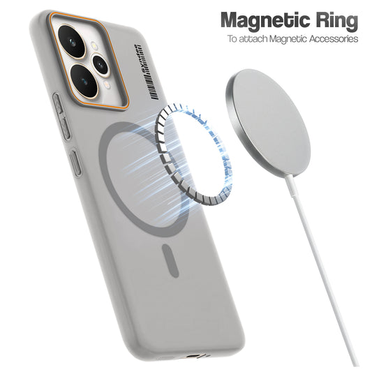 Colourful Frosted Matte With Raised Camera Protection Back Cover Case For Realme 15 Pro 5G