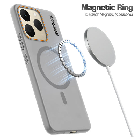 Colourful Frosted Matte With Raised Camera Protection Back Cover Case For Realme 15T 5G