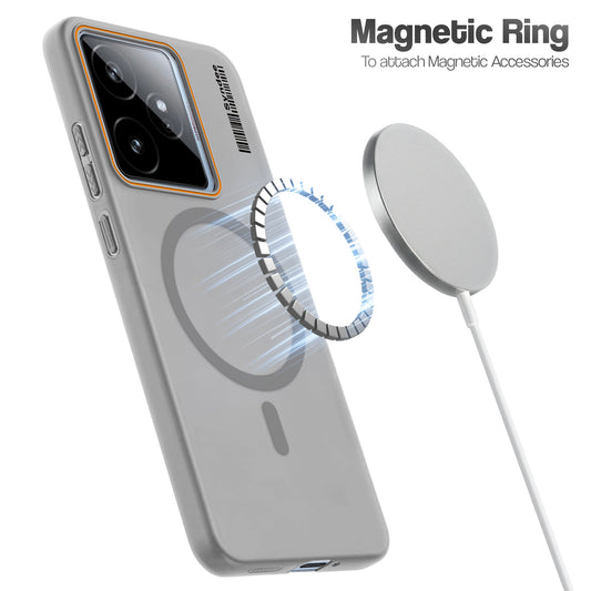 Colourful Frosted Matte With Raised Camera Protection Back Cover Case For Realme GT 7 5G