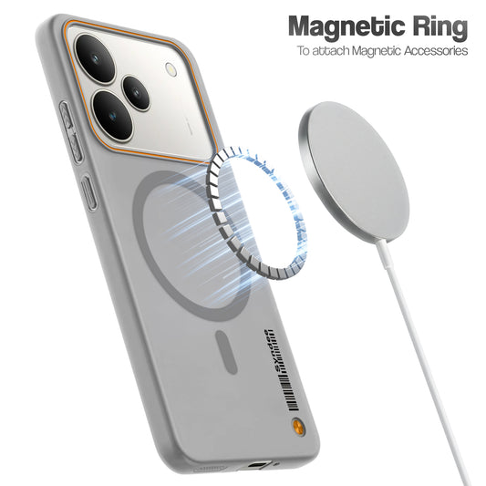Colourful Frosted Matte With Raised Camera Protection Back Cover Case For Realme P4 5G