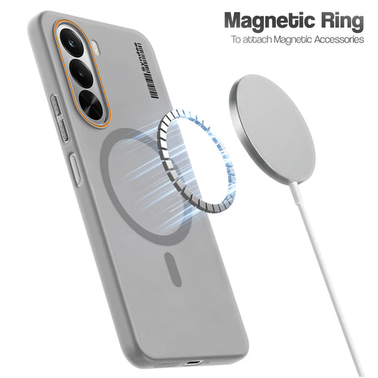 Colourful Frosted Matte With Raised Camera Protection Back Cover Case For Realme P4x 5G