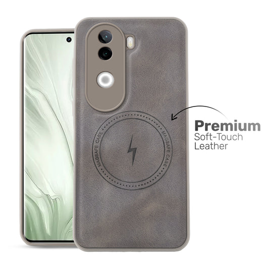 Refined PU Leather Case for Vivo V40e 5G