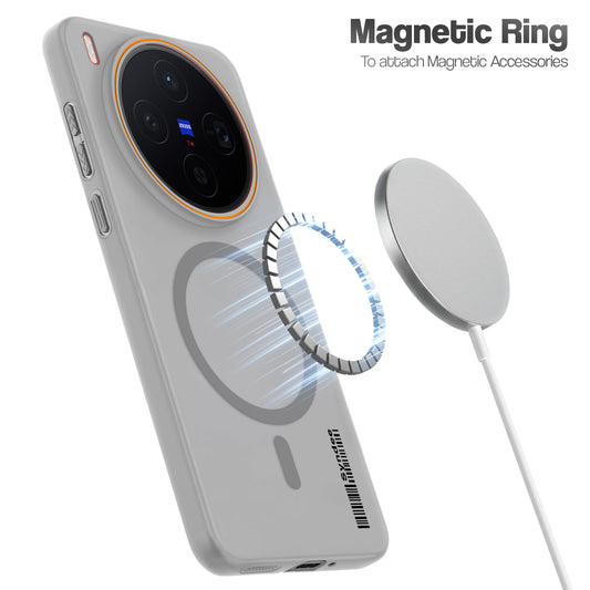 Colourful Frosted Matte With Raised Camera Protection Back Cover Case For Vivo X300 5G