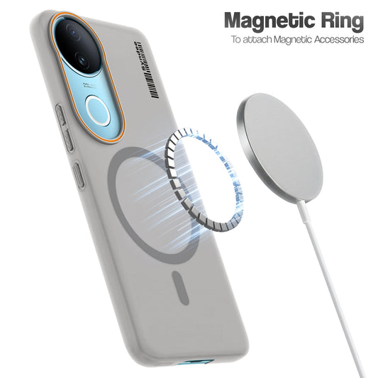 Colourful Frosted Matte With Raised Camera Protection Back Cover Case For iQOO Z10R 5G