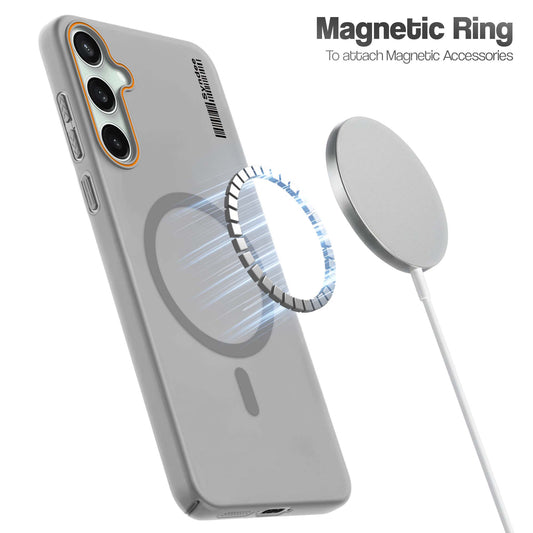 Colourful Frosted Matte Wireless Charging Support Back Cover Case for Samsung S23 FE 5G With Raised Camera Protection