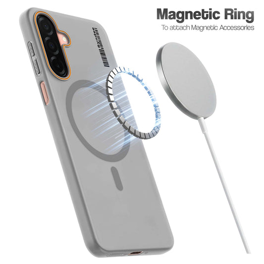Colourful Frosted Matte With Raised Camera Protection Back Cover Case For Samsung A26 5G