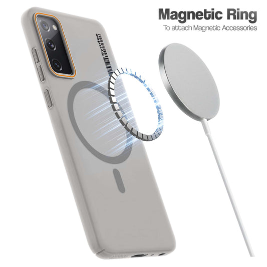 Colourful Frosted Matte Wireless Charging Support Back Cover Case for Samsung S20 FE 5G With Raised Camera Protection