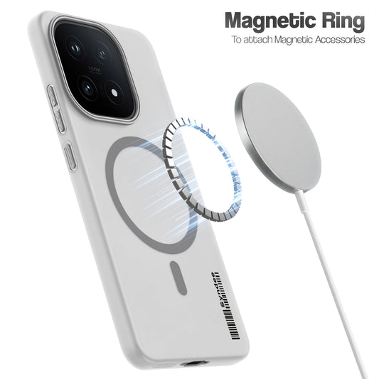 Frosted Sleek Matte Wireless Charging Support Back Cover Case for iQOO 15 5G With Raised Camera Protection