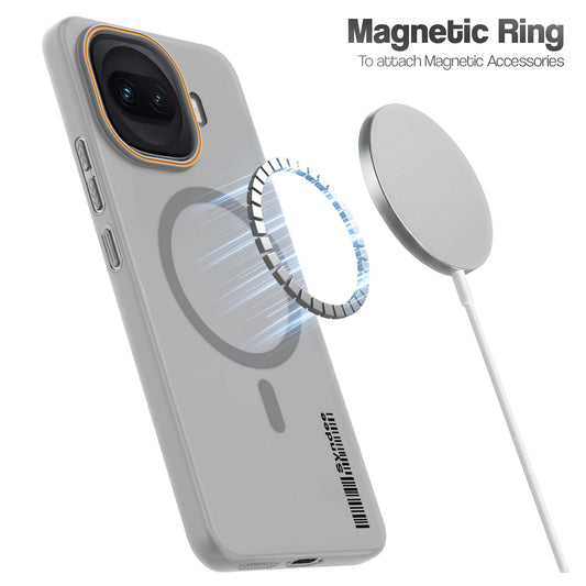 Colourful Frosted Matte With Raised Camera Protection Back Cover Case For iQOO 15R 5G