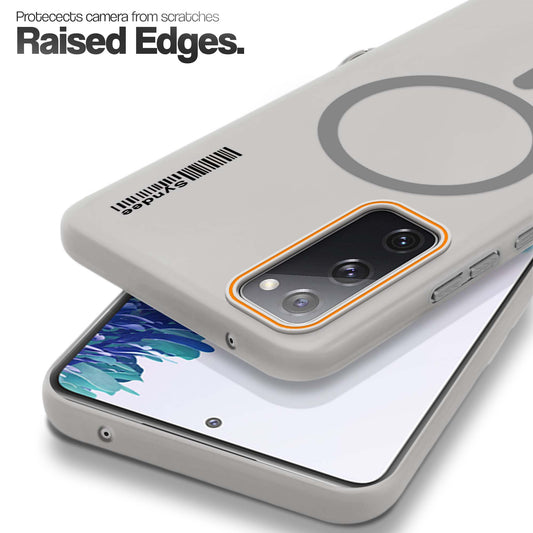 Colourful Frosted Matte Wireless Charging Support Back Cover Case for Samsung S20 FE 5G With Raised Camera Protection