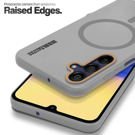 Colourful Frosted Matte With Raised Camera Protection Back Cover Case For Samsung A15 5G