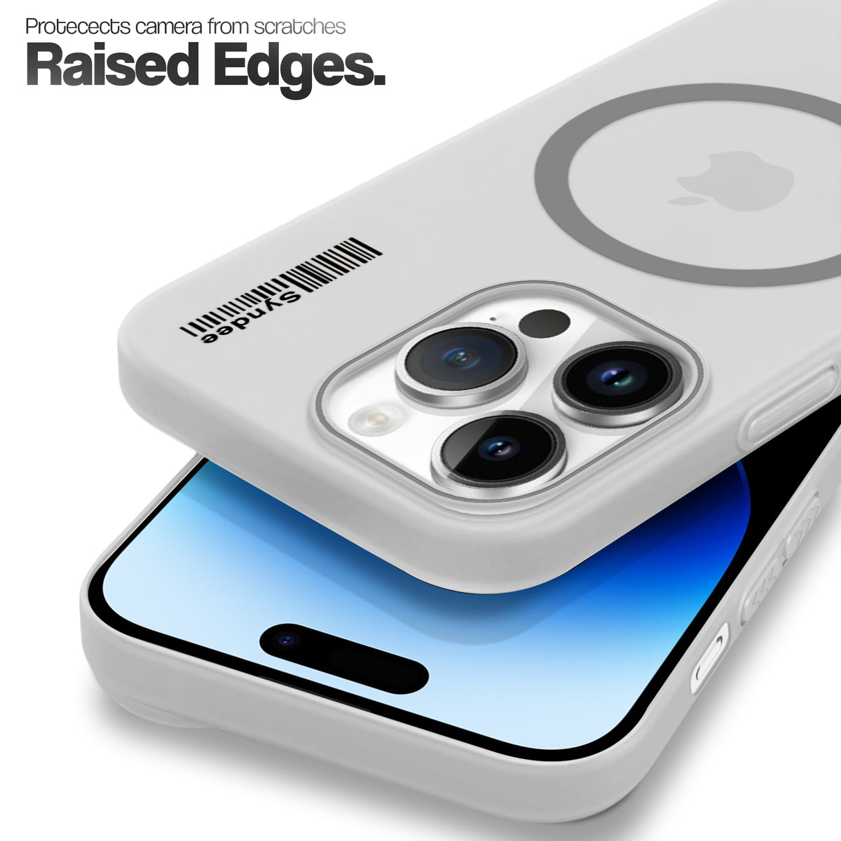 Frosted Sleek Matte Wireless Charging Support Back Cover Case For Apple iPhone 14 Pro Max With Raised Camera Protection