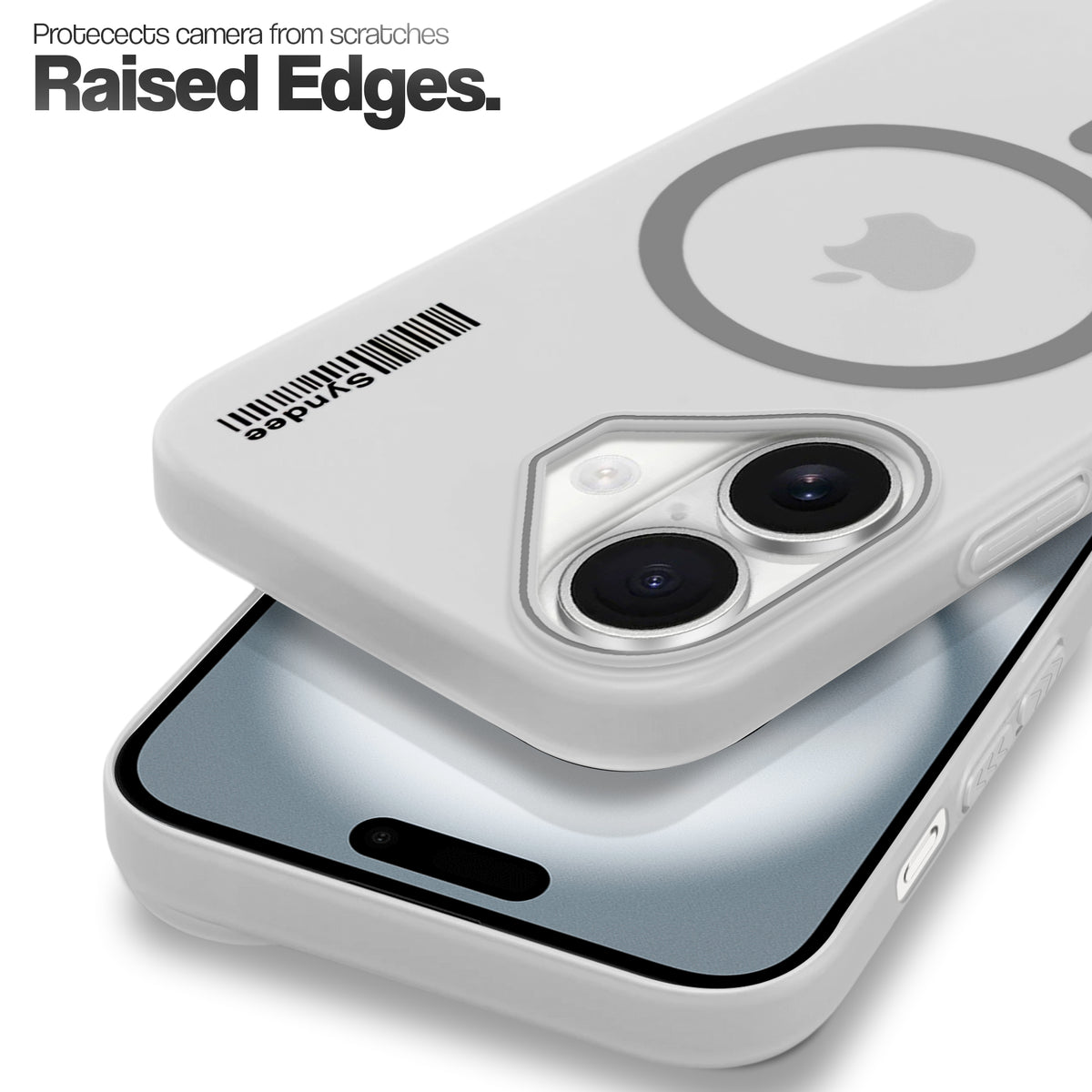 Frosted Sleek Matte Wireless Charging Support Back Cover Case For Apple iPhone 16 With Raised Camera Protection