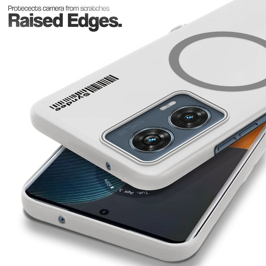 Frosted Sleek Matte With Raised Camera Protection Back Cover Case For Motorola Edge 50 Fusion 5G