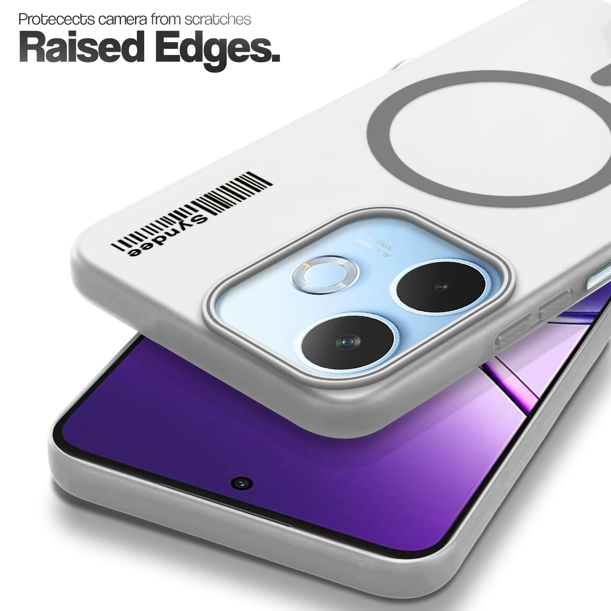 Frosted Sleek Matte With Raised Camera Protection Back Cover Case For Oppo A5 Pro 5G