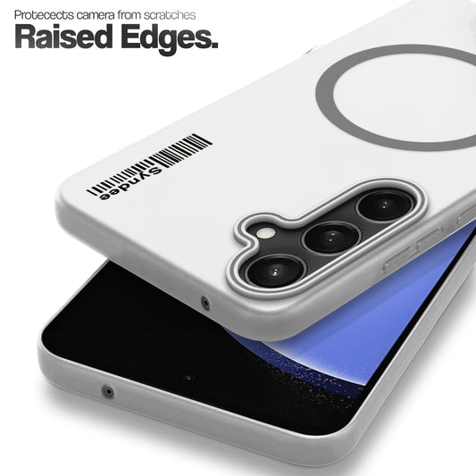 Frosted Sleek Matte Wireless Charging Support Back Cover Case For Samsung S23 FE 5G With Raised Camera Protection