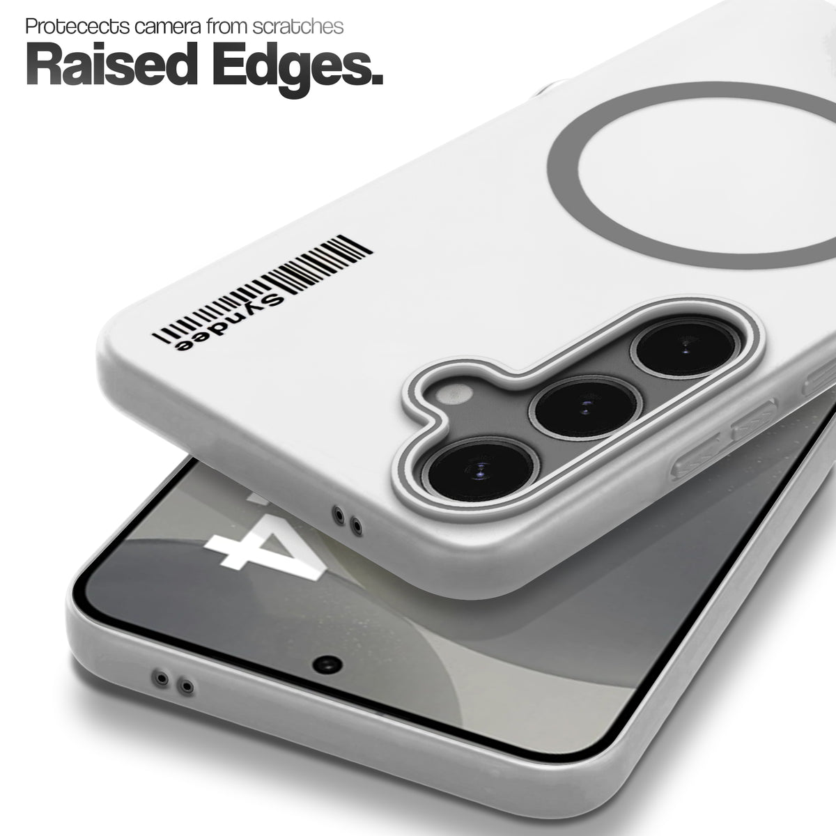 Frosted Sleek Matte Wireless Charging Support Back Cover Case For Samsung S24 5G With Raised Camera Protection