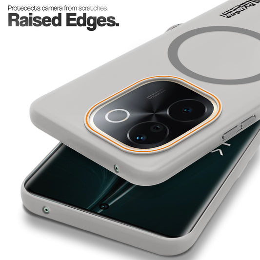 Colourful Frosted Matte With Raised Camera Protection Back Cover Case For Vivo T3 Pro 5G