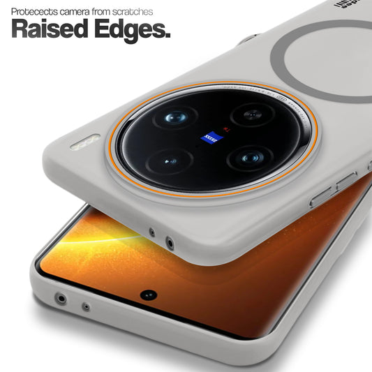 Colourful Frosted Matte With Raised Camera Protection Back Cover Case For Vivo X100 Pro 5G