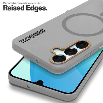 Colorful Frosted Matte Wireless Charging Support For Samsung A16 5G