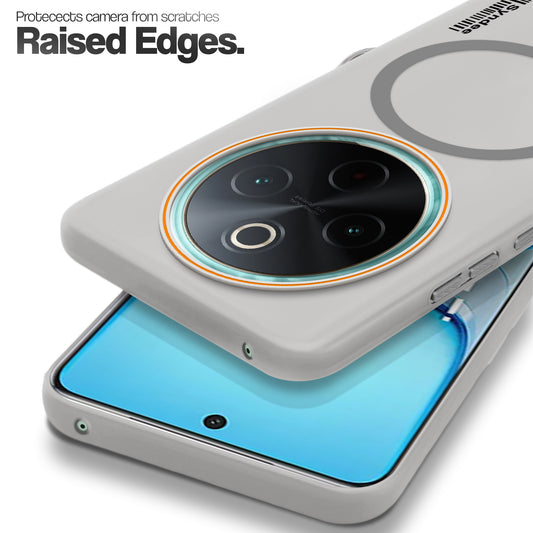 Colourful Frosted Matte With Raised Camera Protection Back Cover Case For iQOO Z10 5G