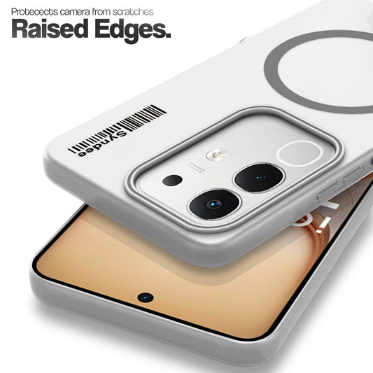 Frosted Sleek Matte With Raised Camera Protection Back Cover Case For iQOO Z10x 5G
