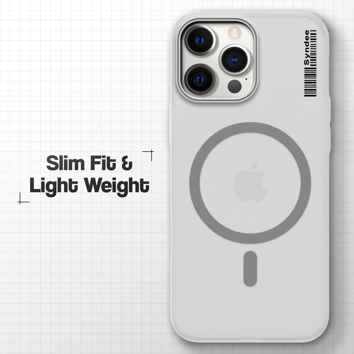 Frosted Sleek Matte Wireless Charging Support Back Cover Case For Apple iPhone 12 Pro Max With Raised Camera Protection