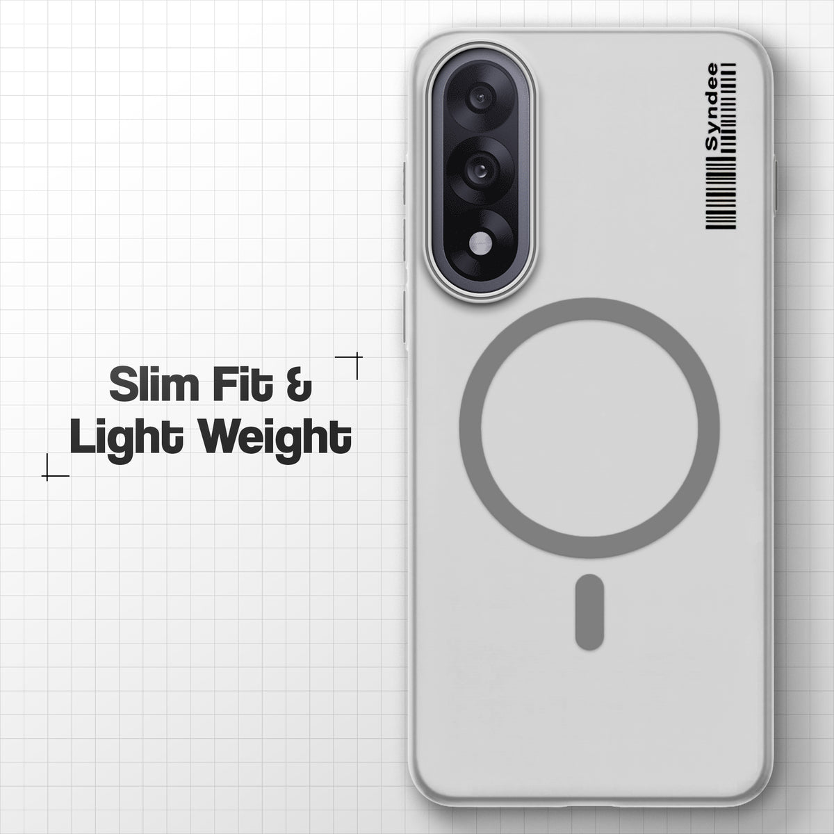 Frosted Sleek Matte With Raised Camera Protection Back Cover Case For OnePlus Nord 5 5G