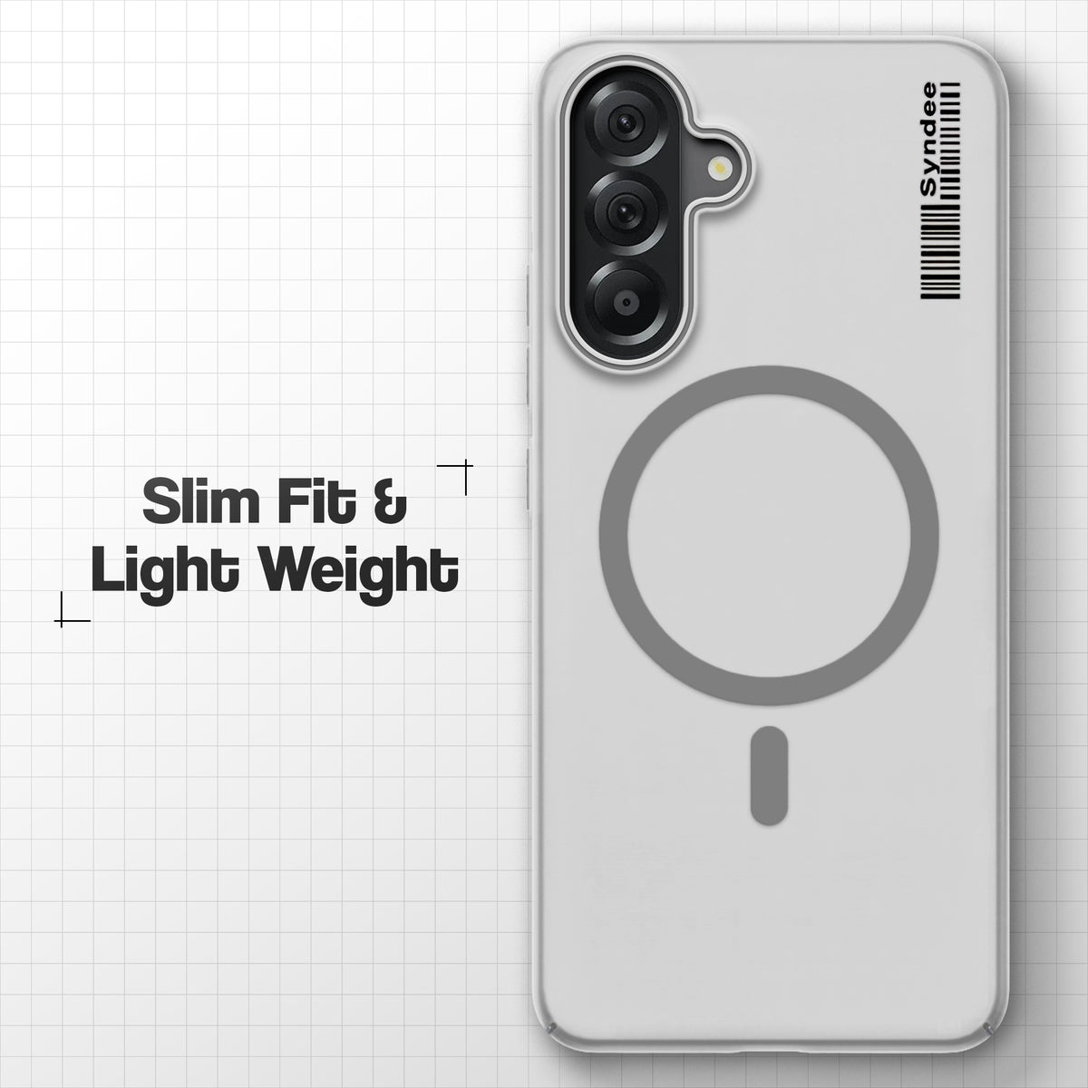 Frosted Sleek Matte With Raised Camera Protection Back Cover Case For Samsung A56 5G