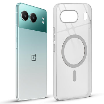 Anti-Yellow Colored Camera Line Case Support Magnetic Accessories Back Cover For OnePlus Nord 4 5G