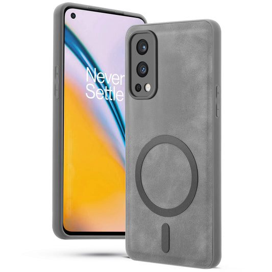 Cushion Grip Leather Case for OnePlus Nord 2 5G