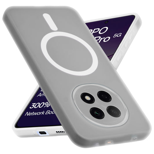 Classic Matte Silicone Back Case for Oppo F29 Pro 5G