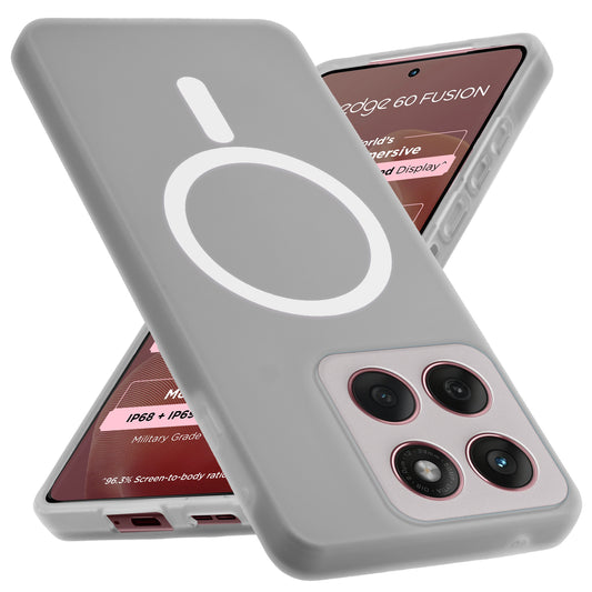 Classic Matte Silicone Back Case for Motorola Moto Edge 60 Fusion 5G