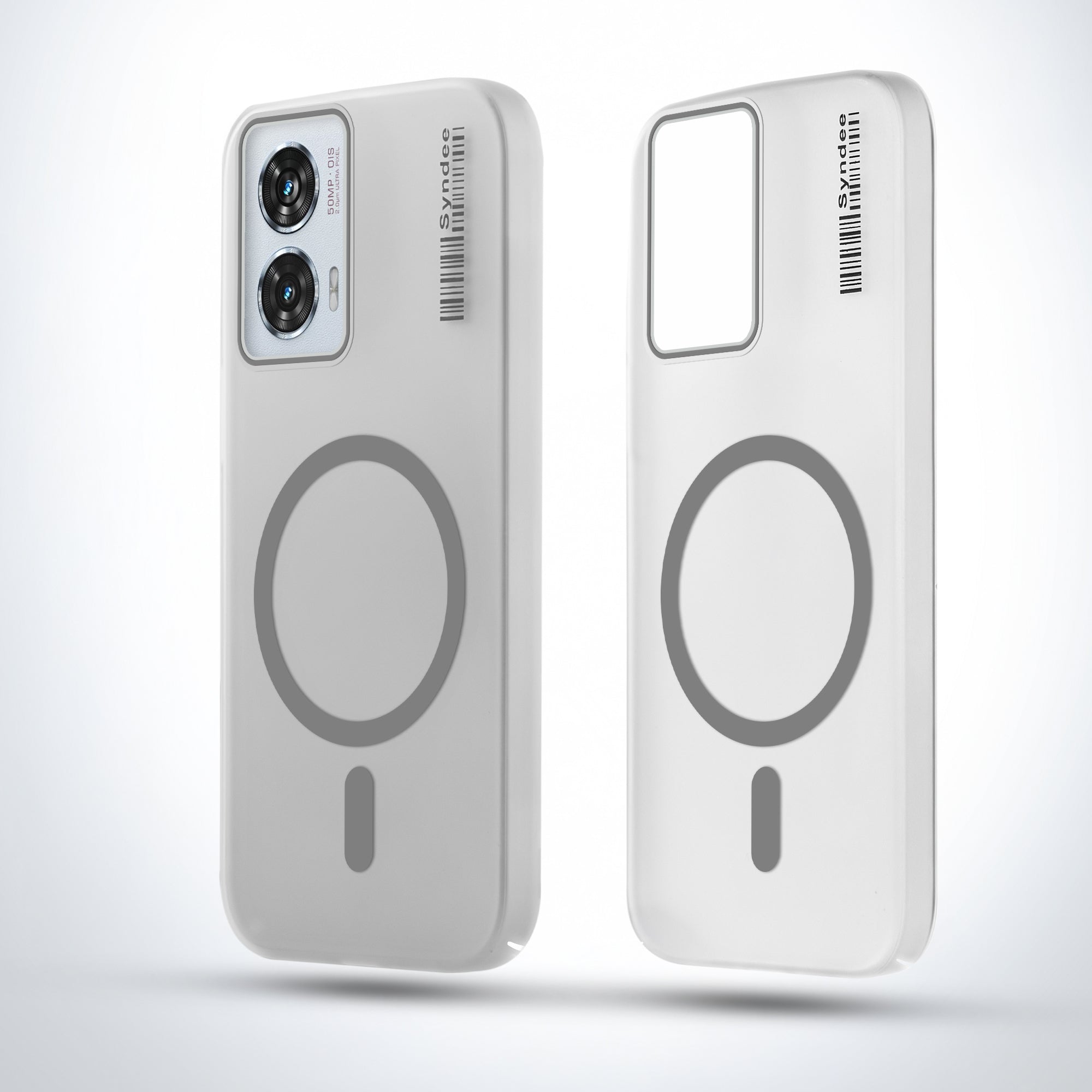 New Elegant Frosted Matte Slim Back With MagSafe Support Back Case For Motorola Edge 50 Fusion 5G
