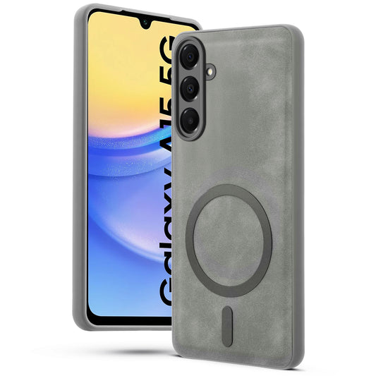 Cushion Grip Leather Case for Samsung A15 5G