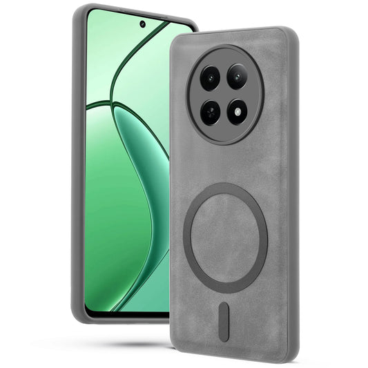 Cushion Grip Leather Case for Realme C65 5G