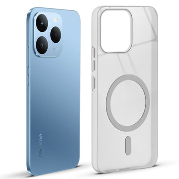Anti-Yellow Scratch Resistant Case Support Magnetic Accessories Back Cover For Realme 15T 5G