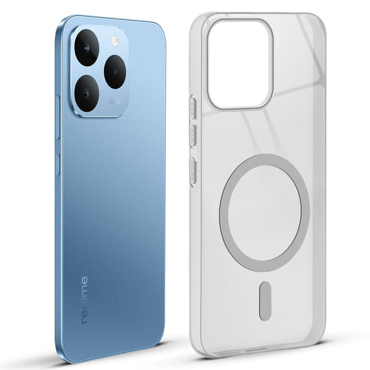 Anti-Yellow Scratch Resistant Case Support Magnetic Accessories Back Cover For Realme 15T 5G