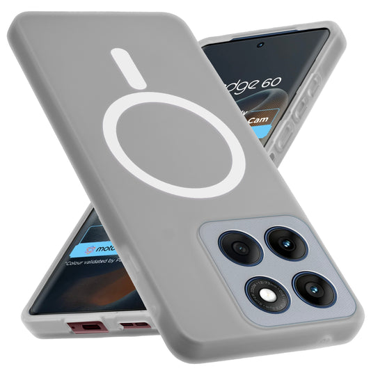 Classic Matte Silicone Back Case for Motorola Moto Edge 60 5G